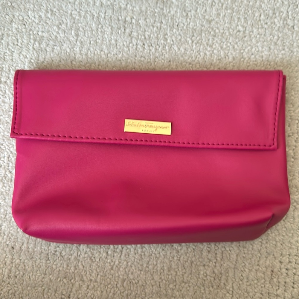 Salvatore Ferragamo Pink Clutch